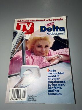 TV Guide Magazine featuring Delta Redefined with Pink Cover Styling